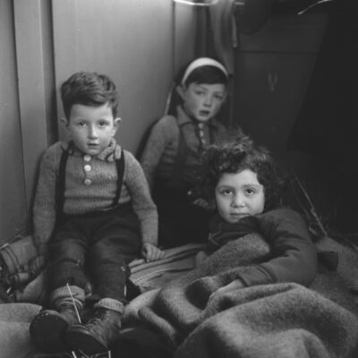 Some of the youngest passengers of the “Train to Freedom”
StadtASG_PA_Scheiwiller_Walter_23